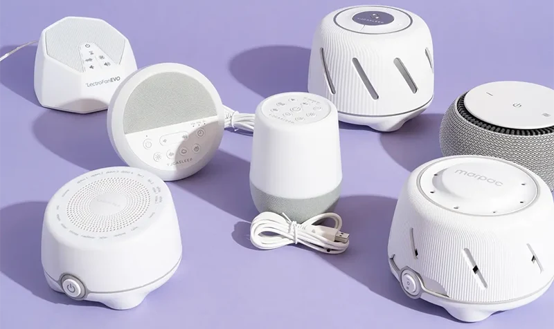 White noise machines for tinnitus relief